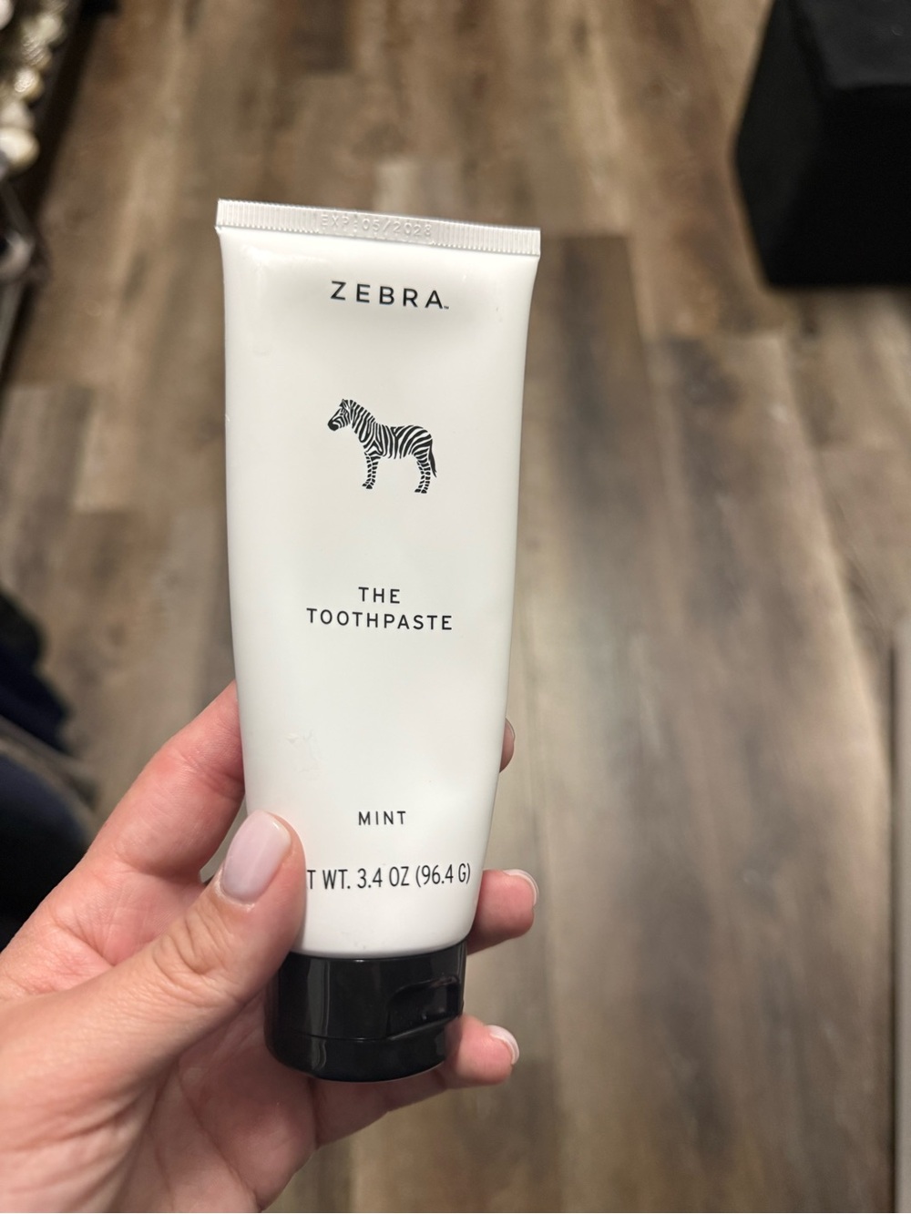 NWOT Zebra Fluoride-Free Toothpaste